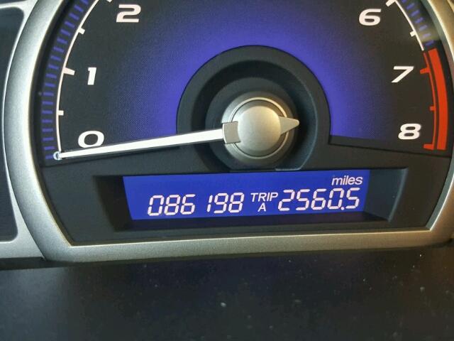 2HGFA1F93AH519416 - 2010 HONDA CIVIC EXL WHITE photo 8