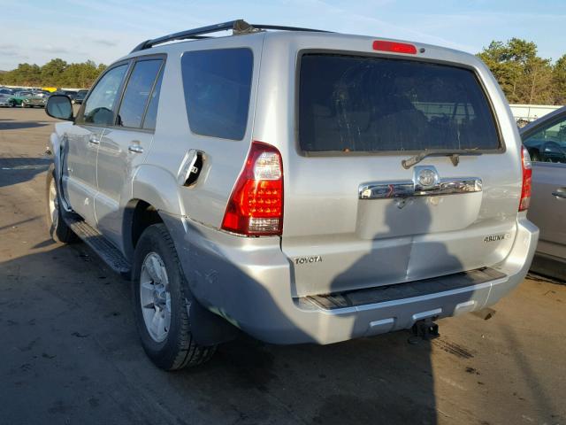 JTEBU14R570128140 - 2007 TOYOTA 4RUNNER SR GRAY photo 3