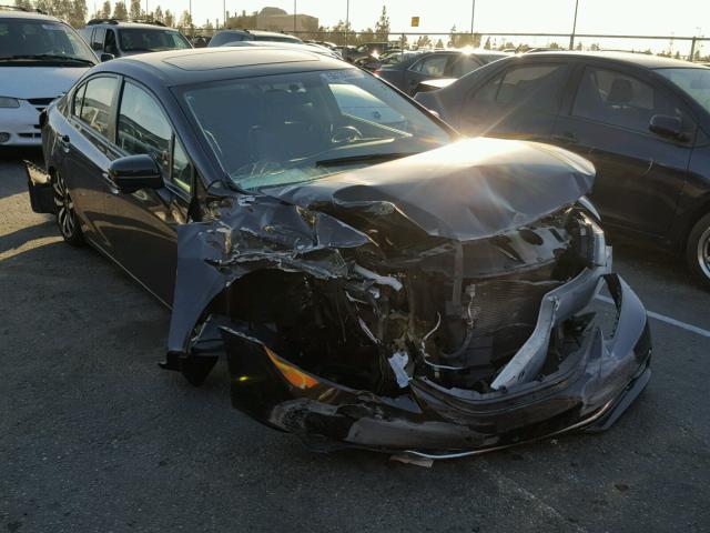 2HGFB2F92EH523515 - 2014 HONDA CIVIC EXL BROWN photo 1