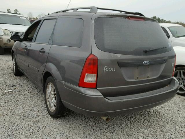 1FAFP36302W312611 - 2002 FORD FOCUS SE GRAY photo 3