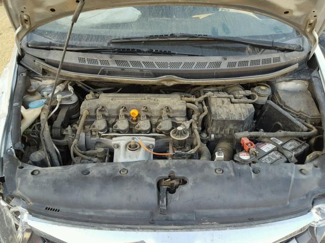 19XFA16359E017265 - 2009 HONDA CIVIC VP SILVER photo 7