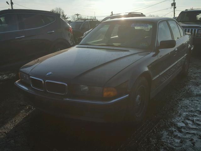 WBAGF8326WDL53706 - 1998 BMW 740 I AUTO BLACK photo 2