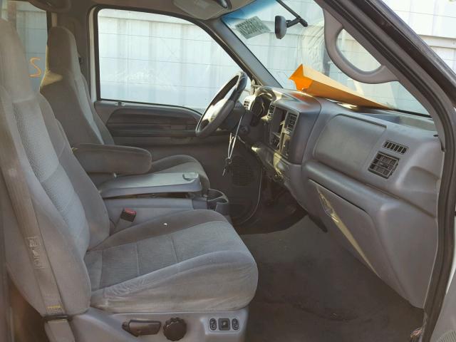 1FMNU40L82ED63465 - 2002 FORD EXCURSION WHITE photo 5