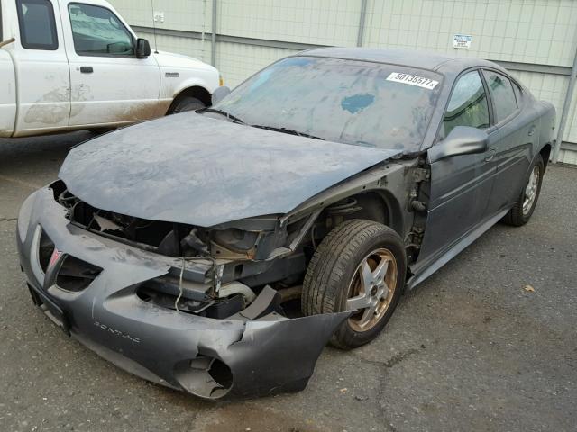 2G2WP522641374256 - 2004 PONTIAC GRAND PRIX GRAY photo 2