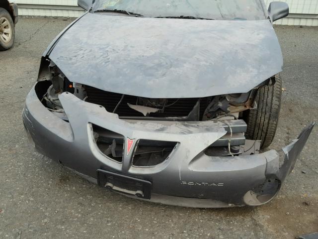 2G2WP522641374256 - 2004 PONTIAC GRAND PRIX GRAY photo 9