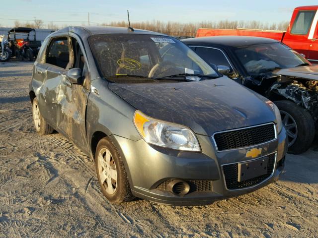 KL1TD6DE5AB122103 - 2010 CHEVROLET AVEO LS BLUE photo 1