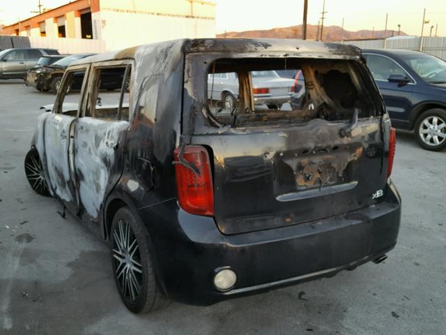 JTLKE50E991071101 - 2009 TOYOTA SCION XB 黑色 照片 3
