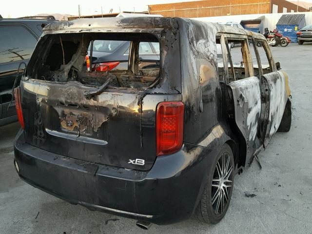 JTLKE50E991071101 - 2009 TOYOTA SCION XB 黑色 照片 4