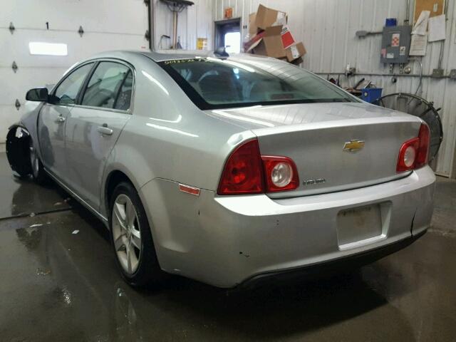 1G1ZB5E03CF161802 - 2012 CHEVROLET MALIBU LS ვერცხლისფერი ფოტო 3