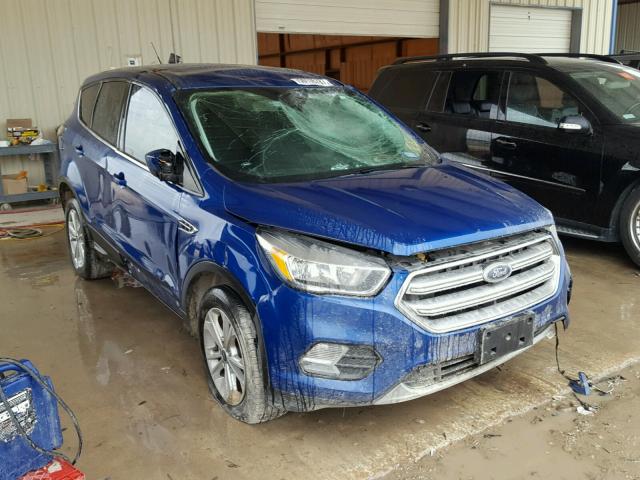 1FMCU0GDXHUA13459 - 2017 FORD ESCAPE SE BLUE photo 1