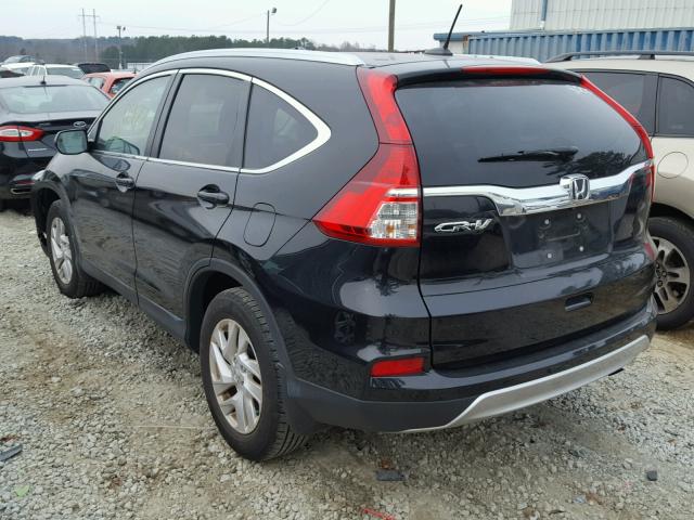 2HKRM3H72GH508000 - 2016 HONDA CR-V EXL BLACK photo 3