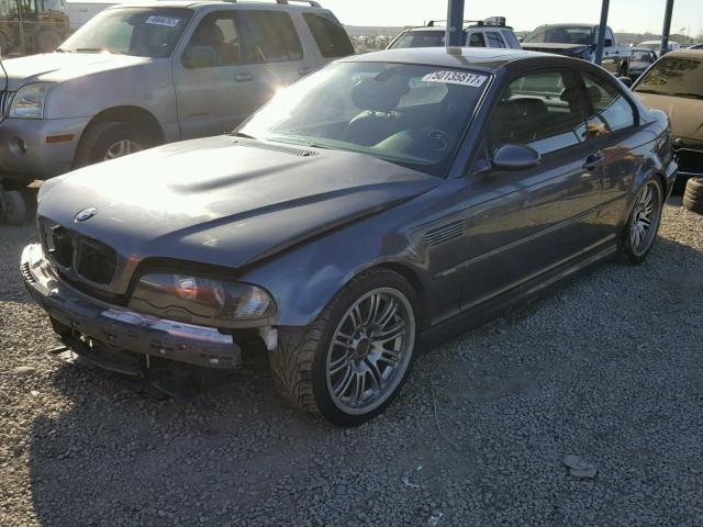 WBSBL93411JR10831 - 2001 BMW M3 CI GRAY photo 2