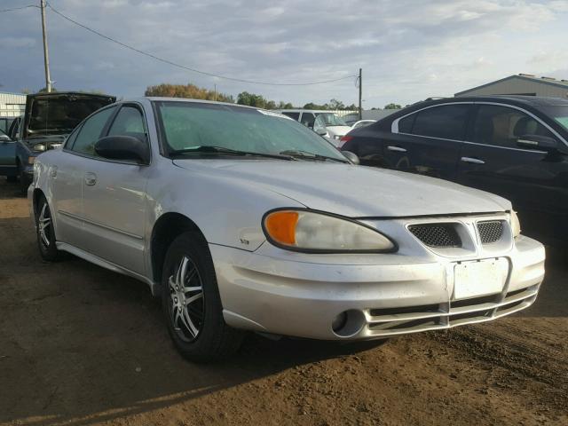 1G2NE52E25M138804 - 2005 PONTIAC GRAND AM S SILVER photo 1