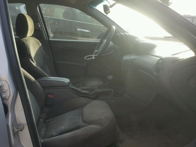 1G2NE52E25M138804 - 2005 PONTIAC GRAND AM S SILVER photo 5