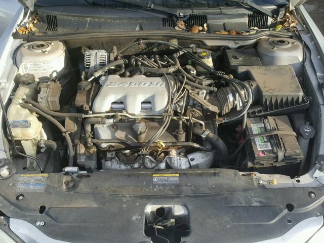 1G2NE52E25M138804 - 2005 PONTIAC GRAND AM S SILVER photo 7