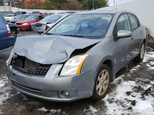 3N1AB61E08L722274 - 2008 NISSAN SENTRA 2.0 SILVER photo 2