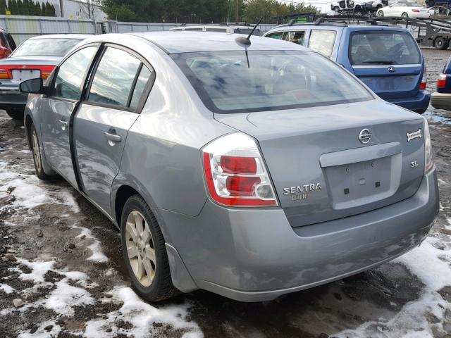 3N1AB61E08L722274 - 2008 NISSAN SENTRA 2.0 SILVER photo 3