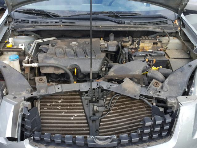 3N1AB61E08L722274 - 2008 NISSAN SENTRA 2.0 SILVER photo 7