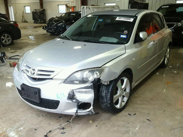 JM1BK343061478723 - 2006 MAZDA 3 HATCHBAC SILVER photo 1