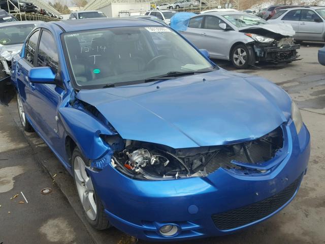 JM1BK323551304132 - 2005 MAZDA 3 S BLUE photo 1