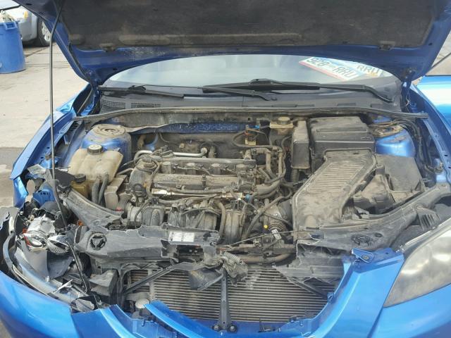 JM1BK323551304132 - 2005 MAZDA 3 S BLUE photo 7