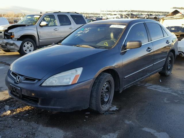 1HGCM56835A012335 - 2005 HONDA ACCORD EX GRAY photo 2