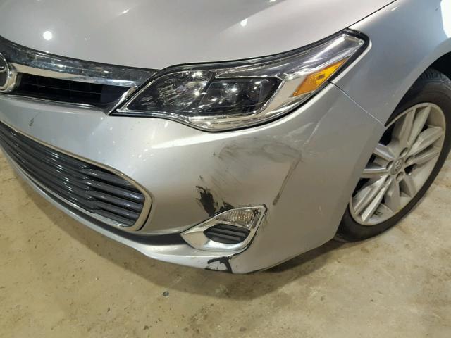 4T1BK1EB4FU144666 - 2015 TOYOTA AVALON XLE SILVER photo 10