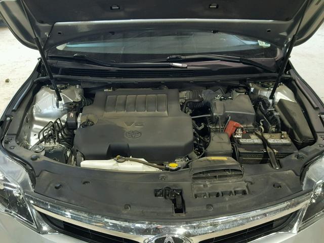 4T1BK1EB4FU144666 - 2015 TOYOTA AVALON XLE SILVER photo 7