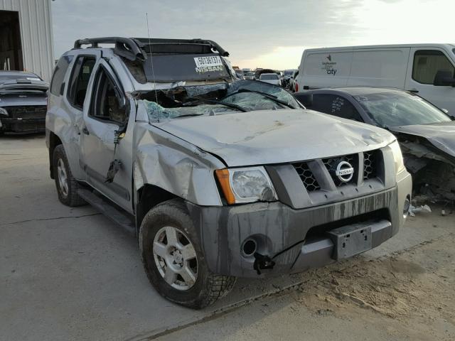 5N1AN08W85C610423 - 2005 NISSAN XTERRA OFF SILVER photo 1