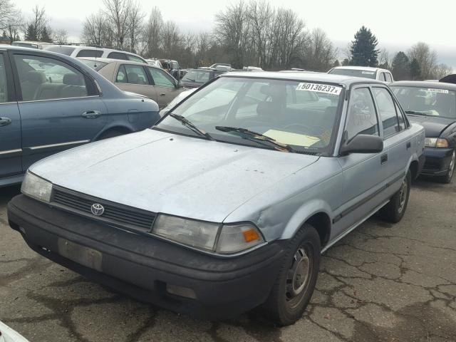 JT2AE91A0N0265471 - 1992 TOYOTA COROLLA BLUE photo 2