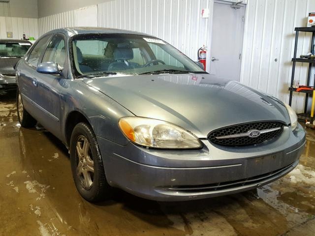 1FAHP56S01G254097 - 2001 FORD TAURUS SEL BLUE photo 1