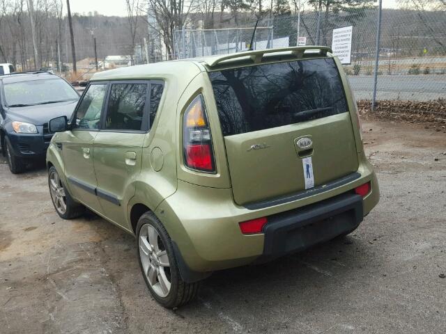 KNDJT2A25A7106475 - 2010 KIA SOUL + GREEN photo 3