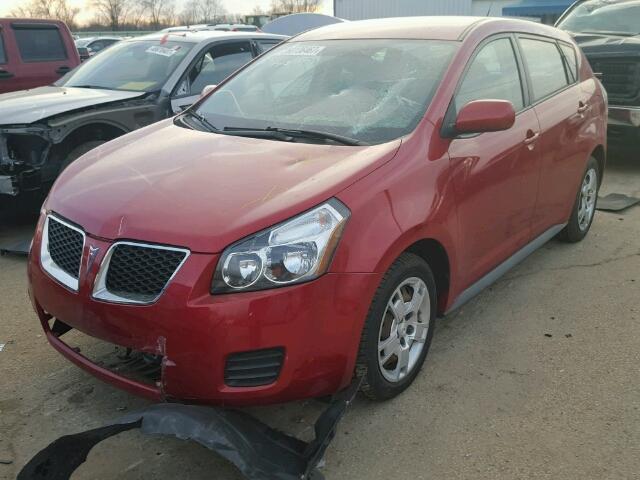 5Y2SP670X9Z409905 - 2009 PONTIAC VIBE RED photo 2