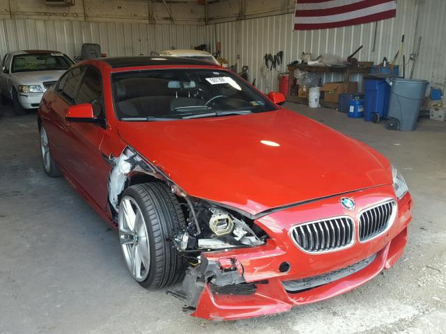 WBA6A0C59ED317366 - 2014 BMW 640 I RED photo 1