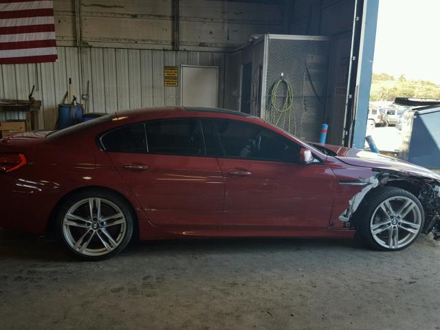 WBA6A0C59ED317366 - 2014 BMW 640 I RED photo 9