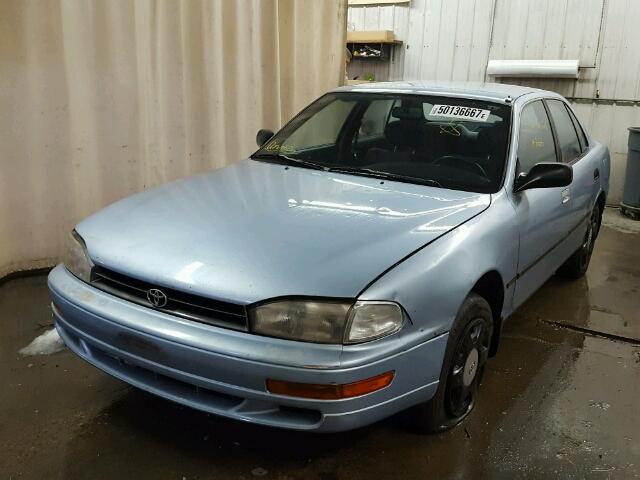 JT2VK11E3N0007962 - 1992 TOYOTA CAMRY DLX BLUE photo 2