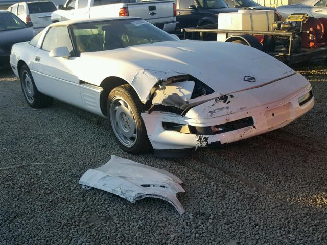 1G1YY238XM5100701 - 1991 CHEVROLET CORVETTE WHITE photo 1