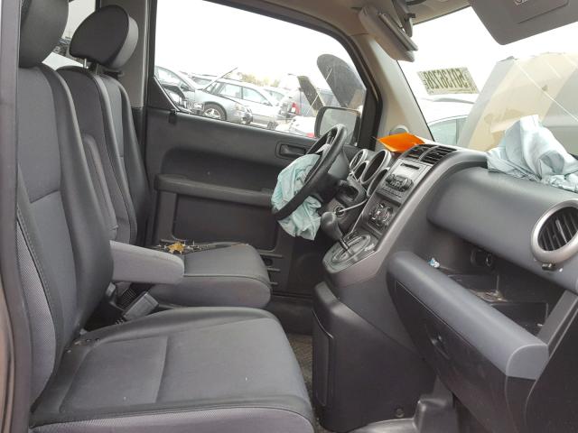 5J6YH28635L032800 - 2005 HONDA ELEMENT EX GRAY photo 5