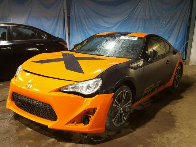 JF1ZNAA13D2706269 - 2013 TOYOTA SCION FR-S BLACK photo 2