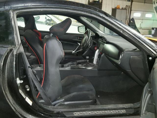 JF1ZNAA13D2706269 - 2013 TOYOTA SCION FR-S BLACK photo 5