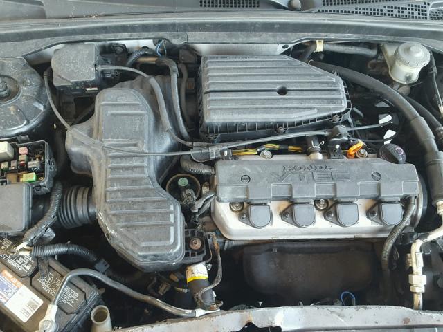 1HGES26772L062207 - 2002 HONDA CIVIC EX ვერცხლისფერი ფოტო 7