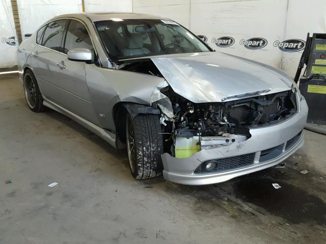 JNKBY01E56M202263 - 2006 INFINITI M45 BASE SILVER photo 1