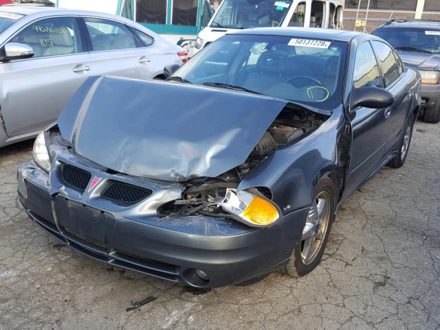 1G2NG52EX3C241935 - 2003 PONTIAC GRAND AM S GRAY photo 2