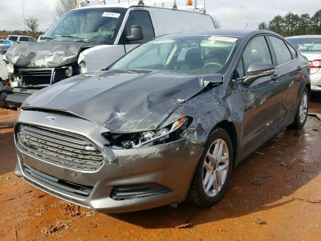 3FA6P0H75DR348721 - 2013 FORD FUSION SE CHARCOAL photo 2