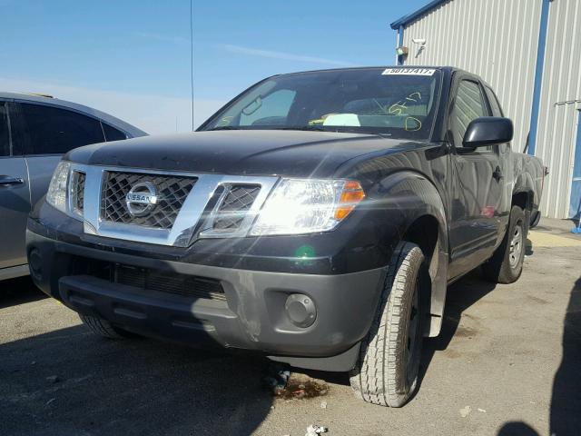 1N6BD0CT5HN722711 - 2017 NISSAN FRONTIER S BLACK photo 2