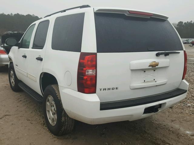 1GNFC13C39R298122 - 2009 CHEVROLET TAHOE C150 WHITE photo 3