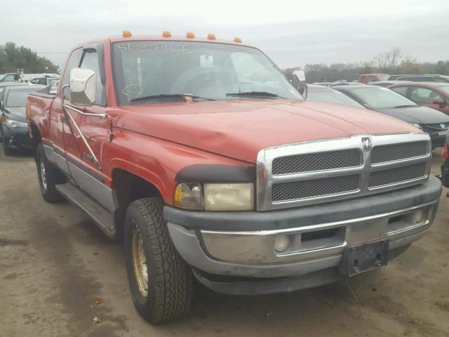 1B7HF13Z1WJ104372 - 1998 DODGE RAM 1500 RED photo 1