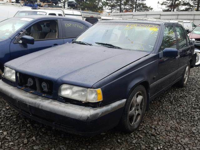 YV1LS5720T1334727 - 1996 VOLVO 850 BLUE photo 2