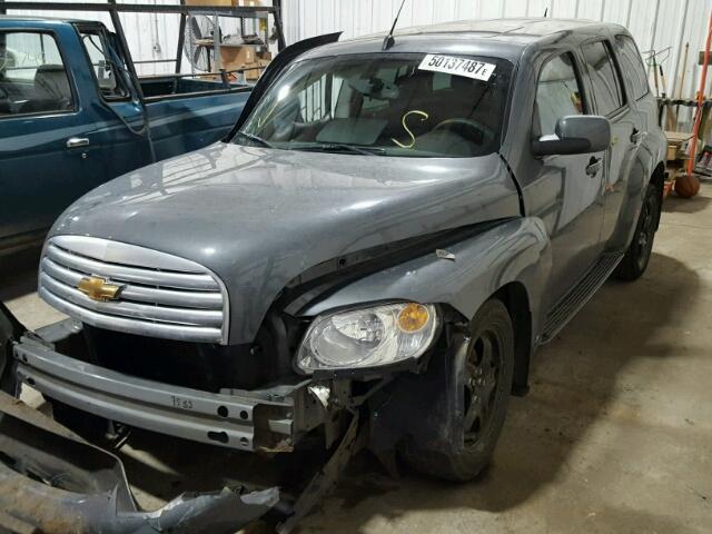 3GNCA23B89S585099 - 2009 CHEVROLET HHR LT GRAY photo 2