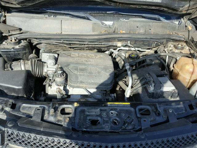 2CNDL63F956193870 - 2005 CHEVROLET EQUINOX LT BLACK photo 7